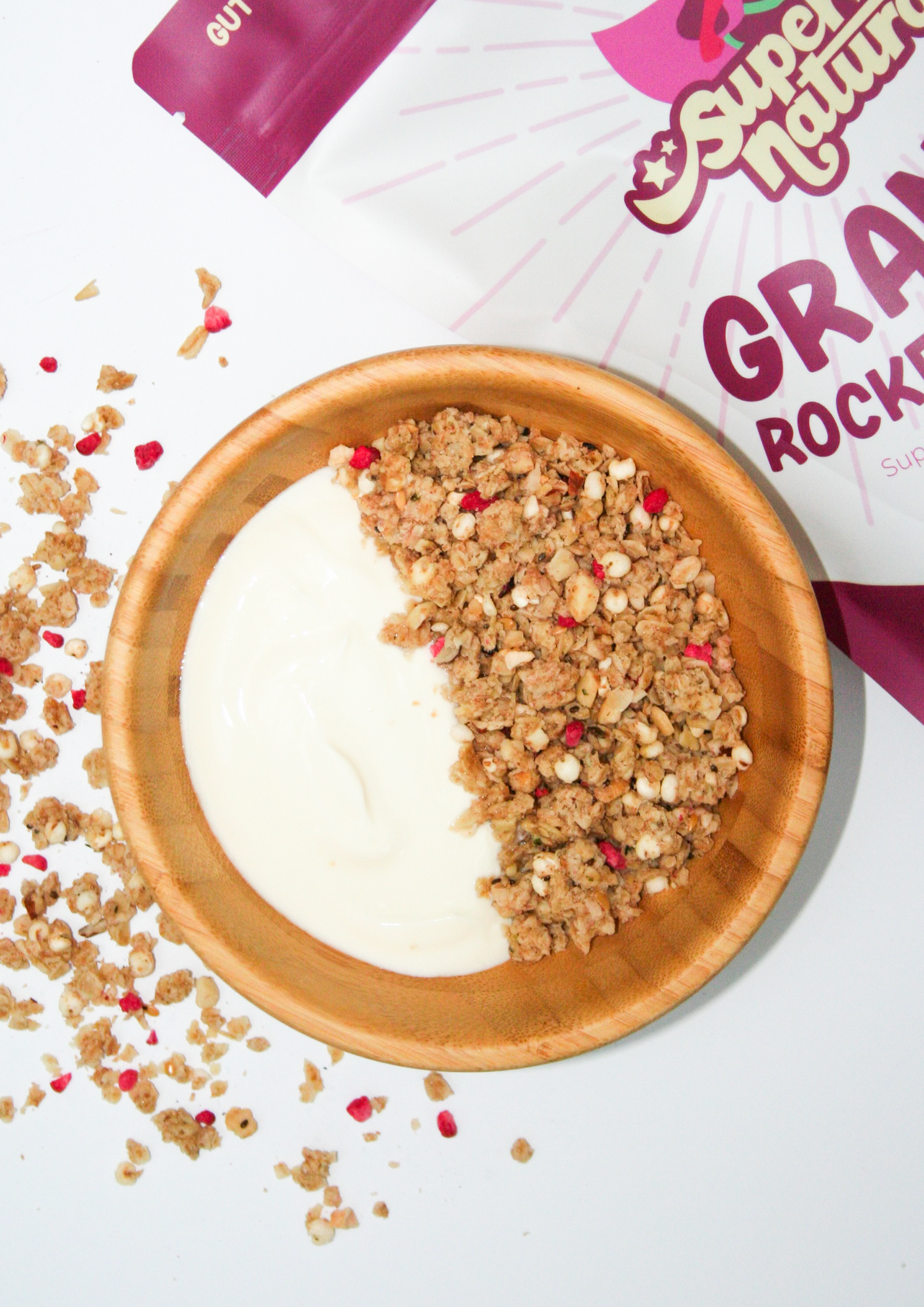 Rocket Raspberry Granola