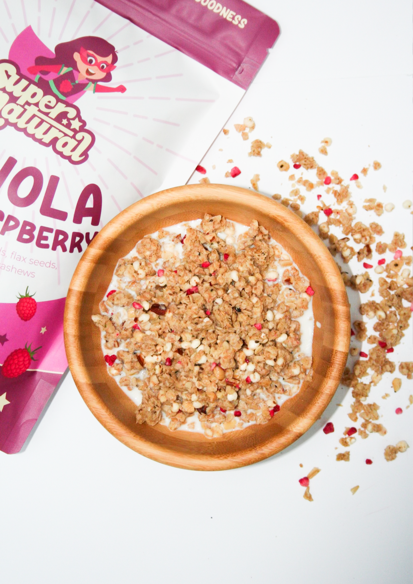 Rocket Raspberry Granola