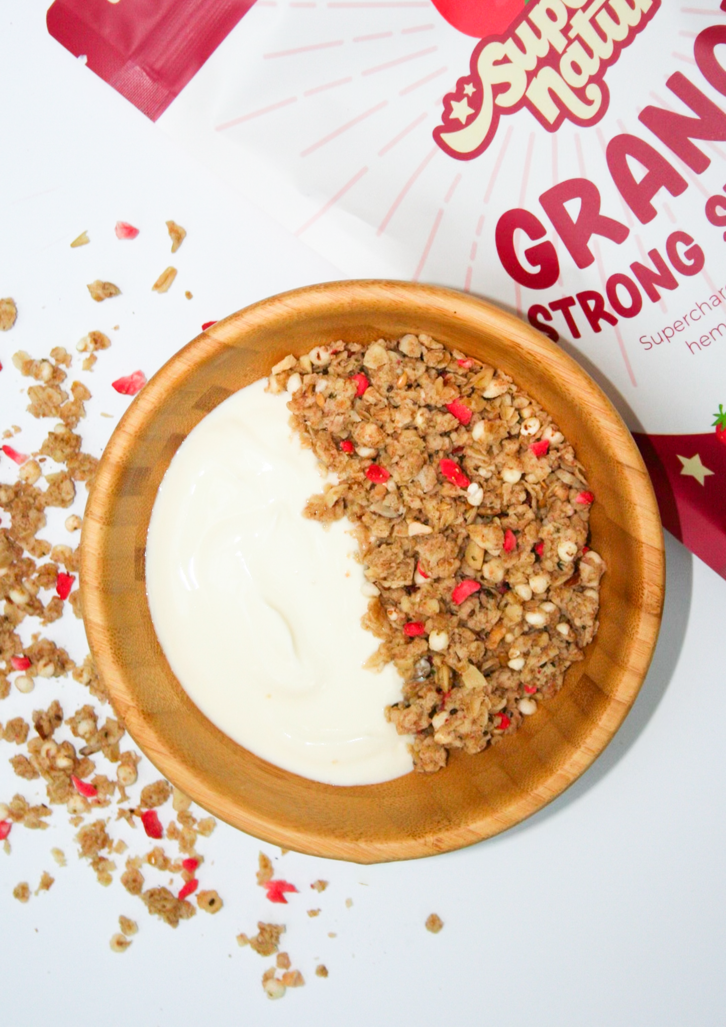 Strong Strawberry Granola