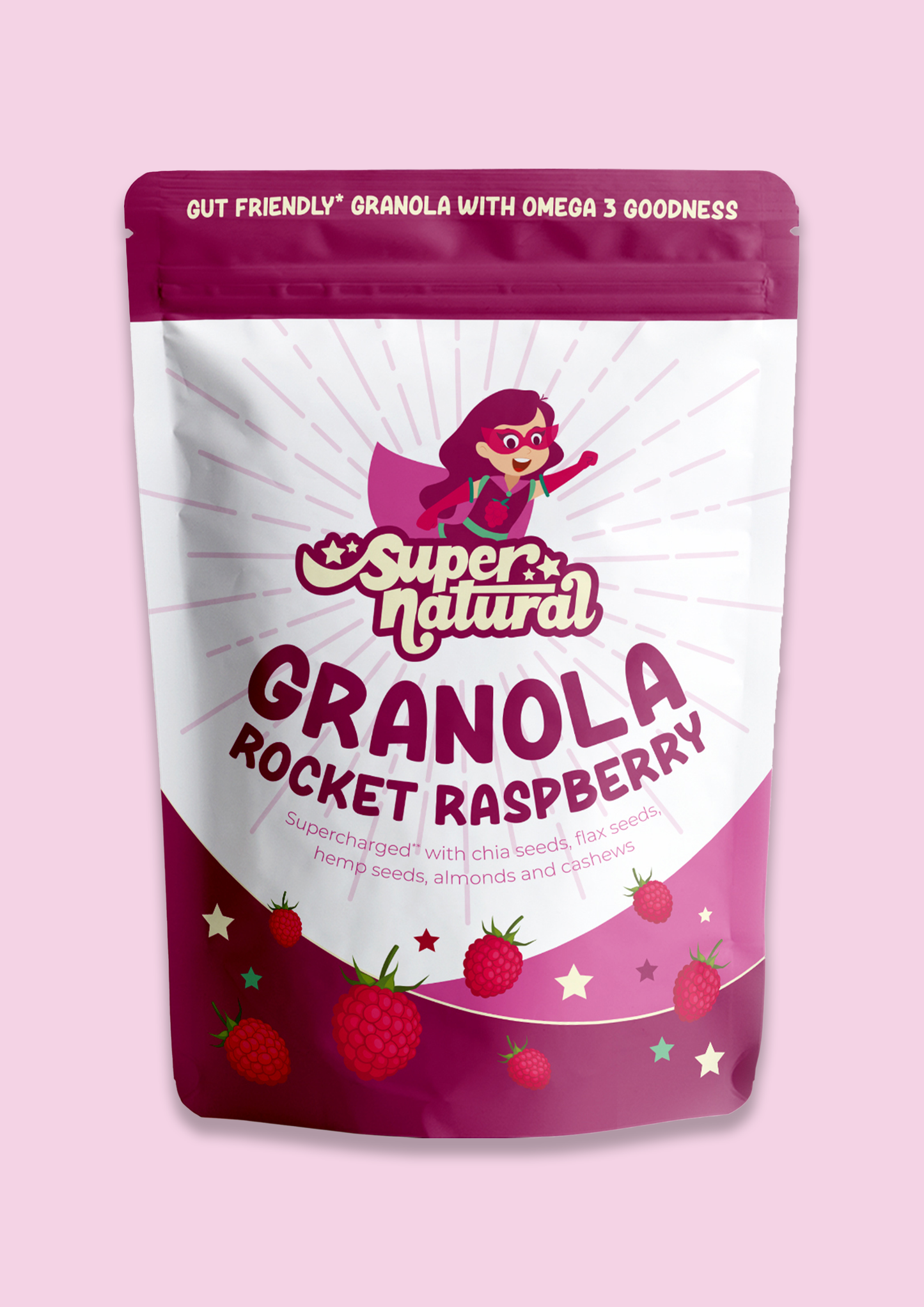 Rocket Raspberry Granola