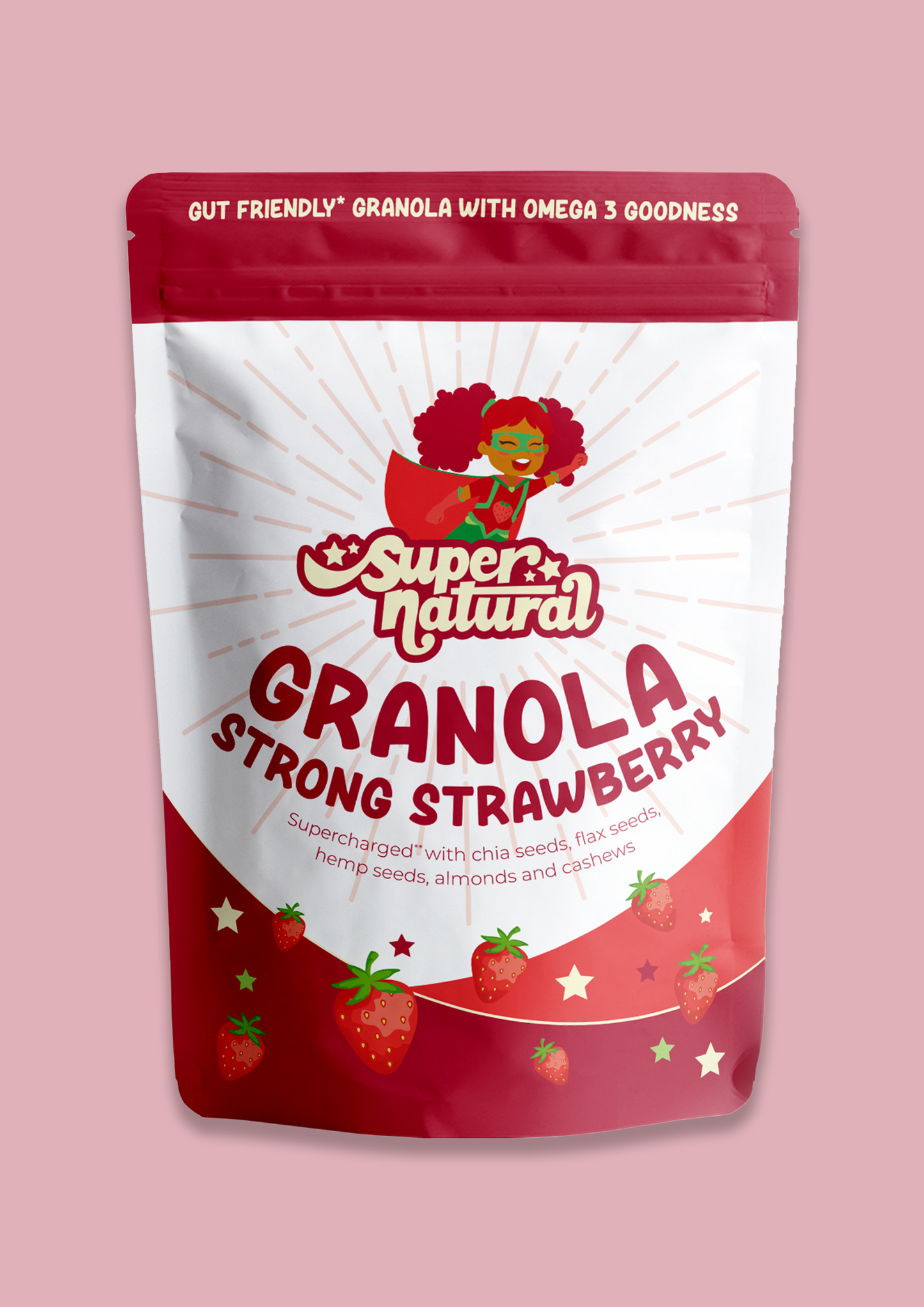 Strong Strawberry Granola